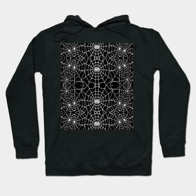 Spider Web Hoodie by TheLaundryLady